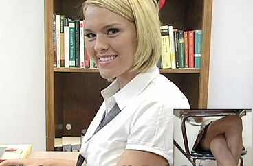 Krissy Lynn in Krissy Lynn fucking with her glasses episode