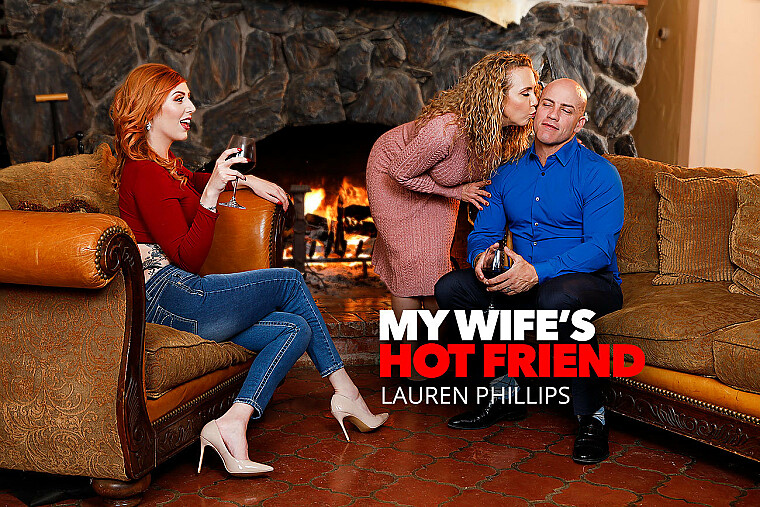 Lauren Phillips fucks friend's husband while friend sleeps Lauren Phillips fucks friend's husband while friend sleeps