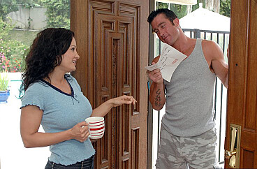 Lisa Ann and Billy Glide in Lisa Ann fucking in the living room with her piercings episode