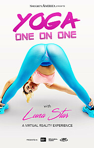 Luna Star and Ryan Driller in Luna Star fucking in the yoga studio with her tits vr porn episode