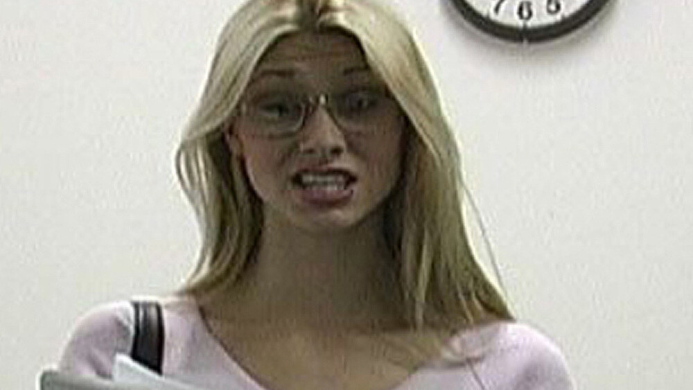 Lisa Jasper fucking in the classroom with her glasses