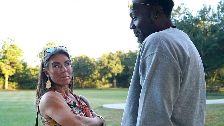 Sexy Mom Athena West protects her son from the Bully Coach