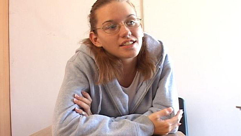 Cyndi fucking in the classroom with her piercings