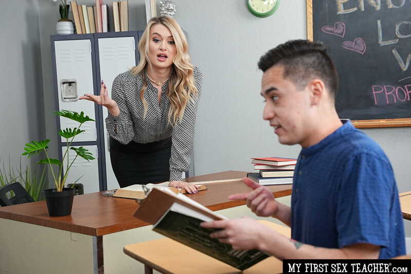 My First Sex Teacher Natalia Starr porn scene 'Professor Natalia Starr has her pussy stretched out in the classroom by a horny student' - Natalia Starr is a sexy teacher who loves to fuck her students.