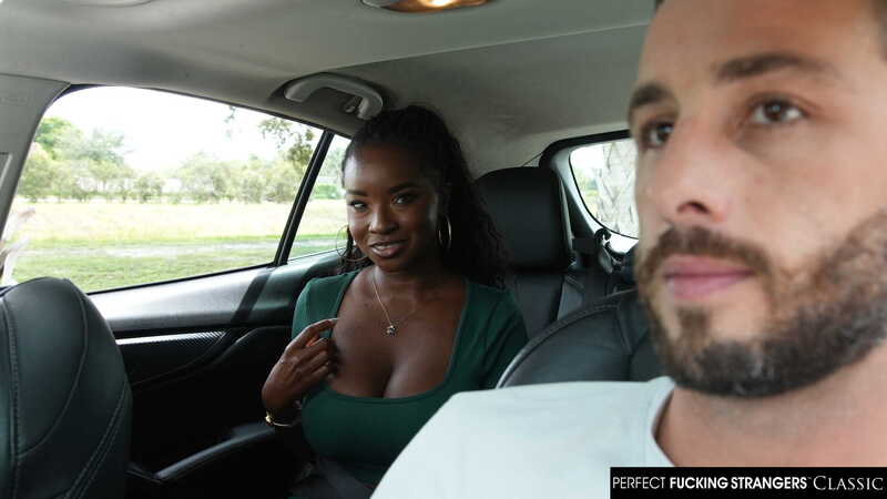 Perfect Fucking Strangers Naomi Foxxx porn scene 'Sexy Naomi Foxxx gets fucked real good by a stranger' - Naomi Foxxx is in the backseat of a car with a man.